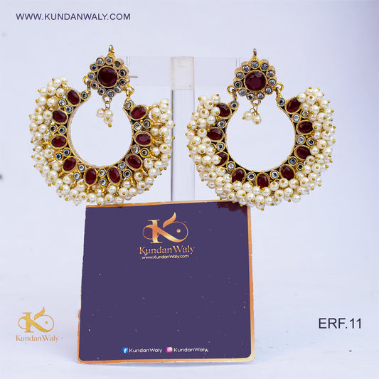 Fershi kundan earrings (ERF-11)