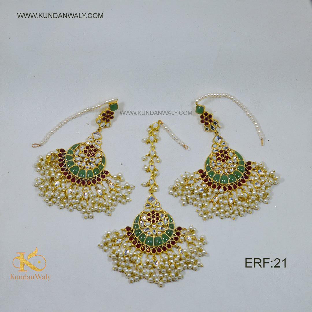 Earrings+Bindiya (ERF-21)