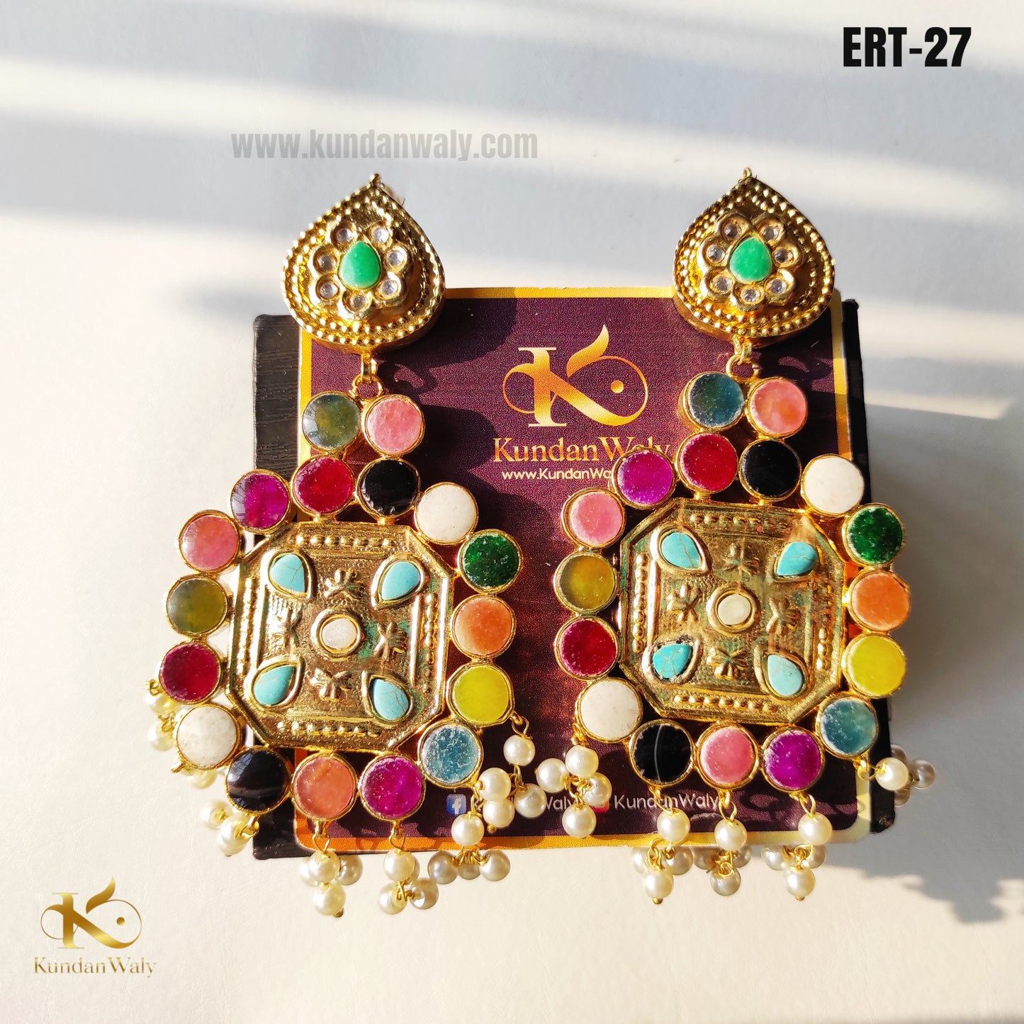Multi color Earrings (ERT-27)