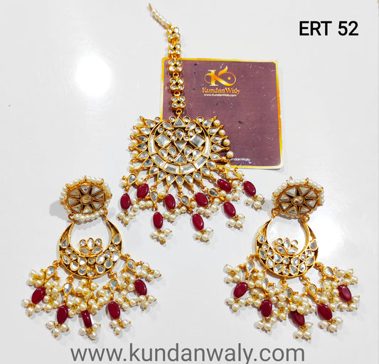 Earrings & BIndiya (ERT-52)