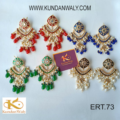 Kundan Earrings (ERT-73)