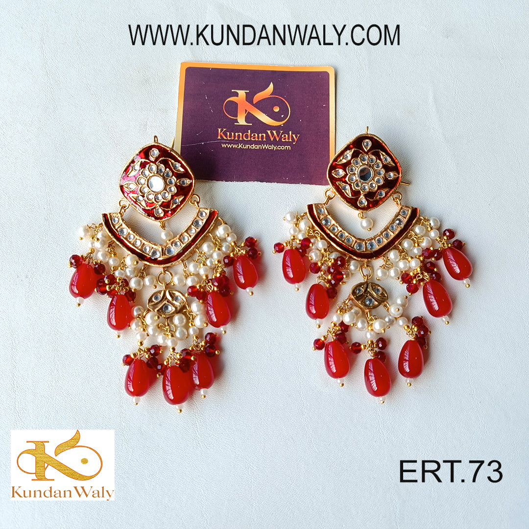 Kundan Earrings (ERT-73)