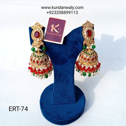 Traditional Kundan Jhumki (ERT-74)