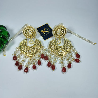 Thappa kundan earrings (ERT-114)