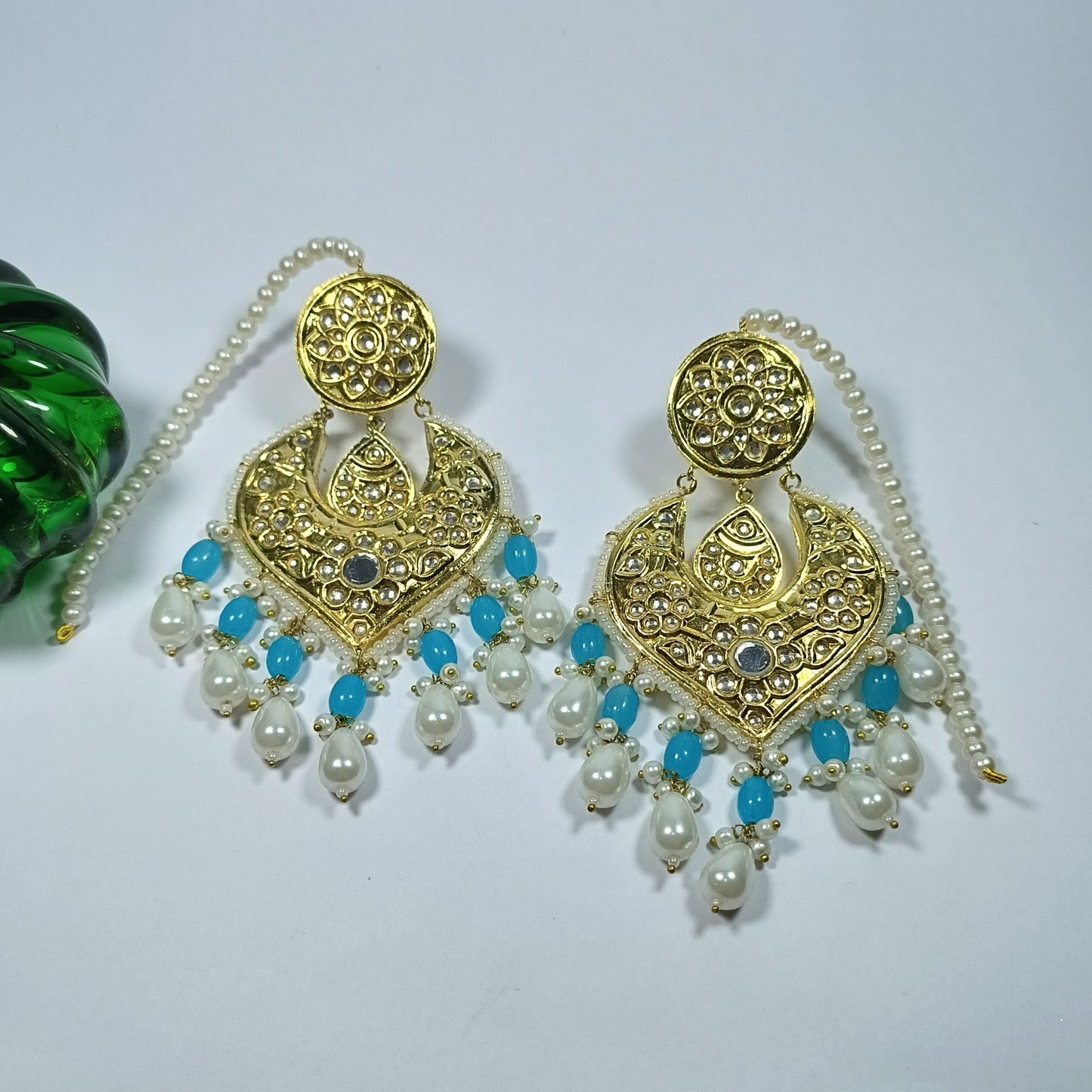 Thappa Kundan Earrings (ERT-115)