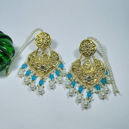 Thappa Kundan Earrings (ERT-115)