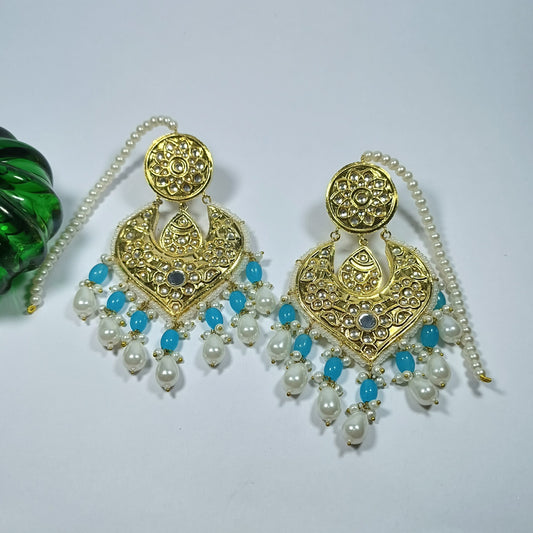 Thappa Kundan Earrings (ERT-115)