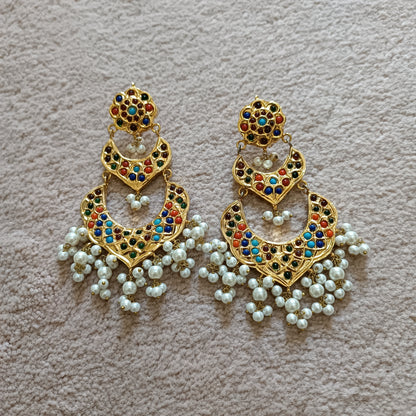 Thappa Kundan Earrings (ERT_99)