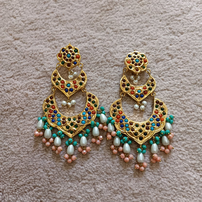 Thappa Kundan Earrings (ERT_99)