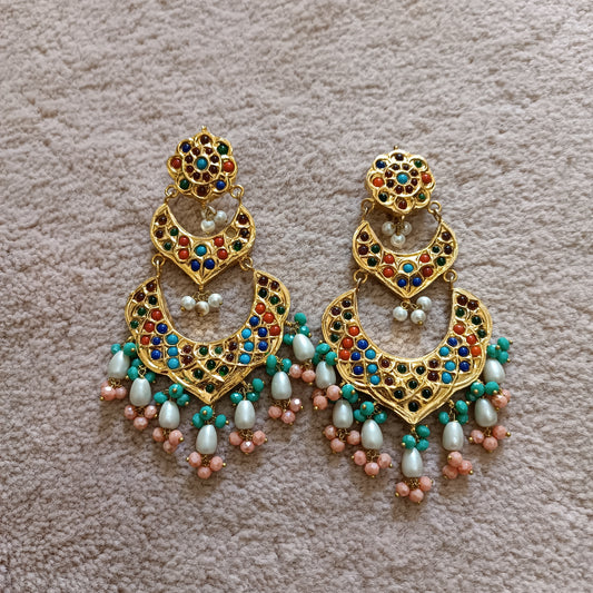 Thappa Kundan Earrings (ERT_99)