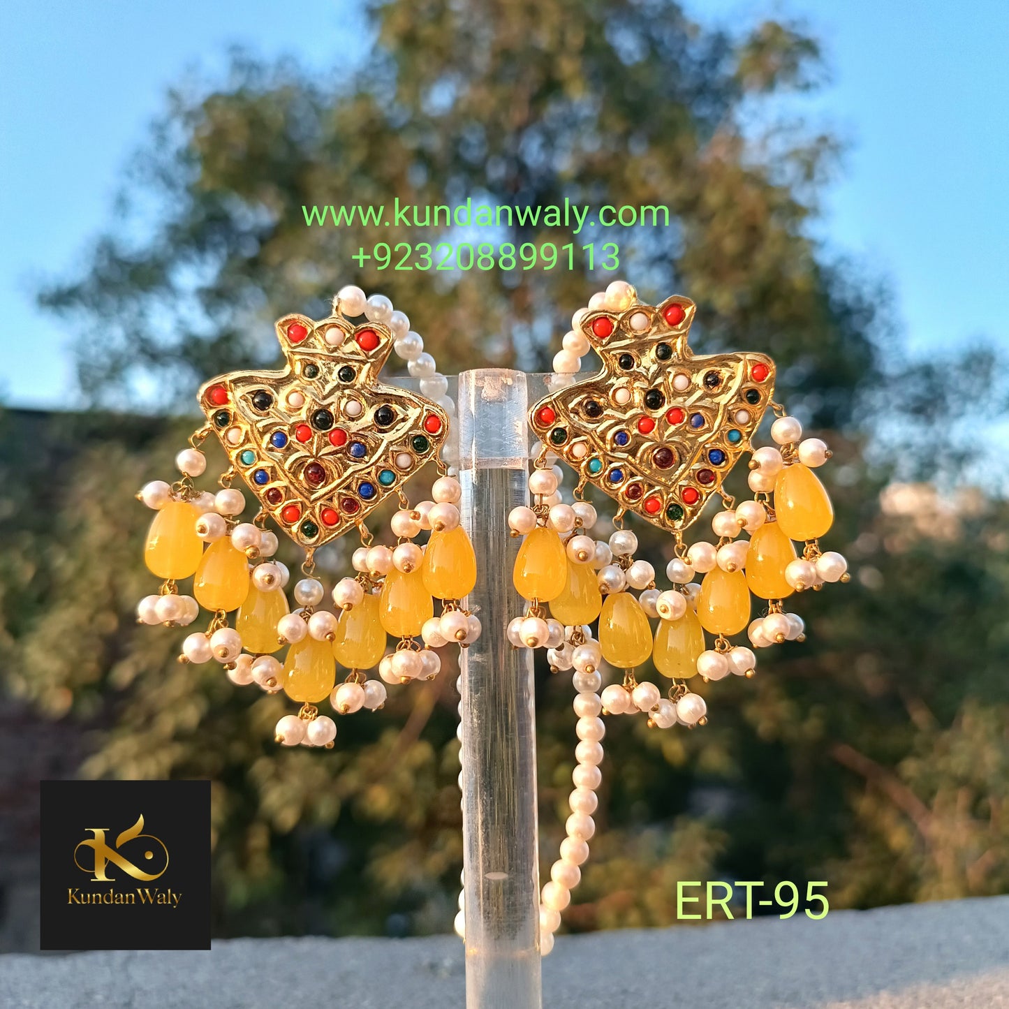 Kundan studs/Tops (ERT-95)