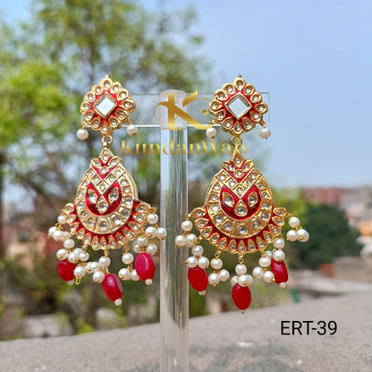kundan Mena Earrings (ERT-39)